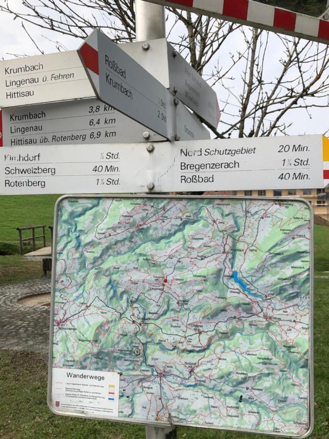 Ferienhaus Am Waldrand Von Egg Bregenzer Wald Εξωτερικό φωτογραφία
